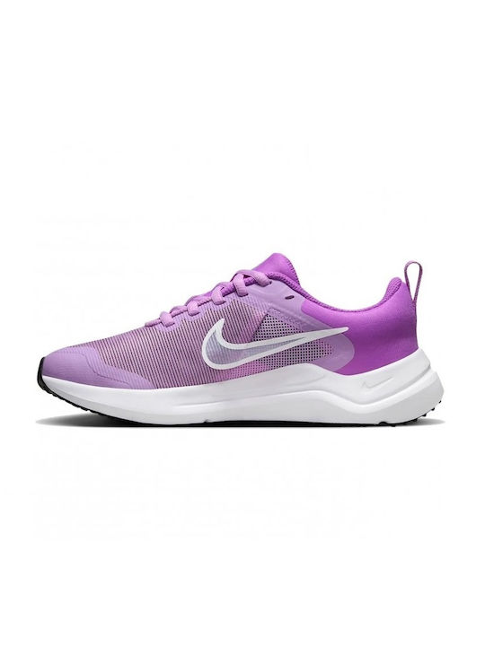 Nike Kids Sports Shoes Running Downshifter 12 Purple