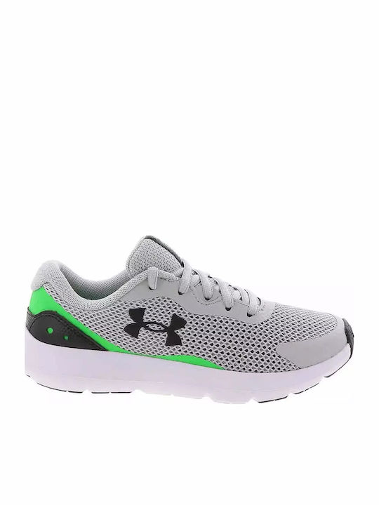 Surge 3 Αθλητικά Παιδικά Παπούτσια Running με Κορδόνια Γκρι