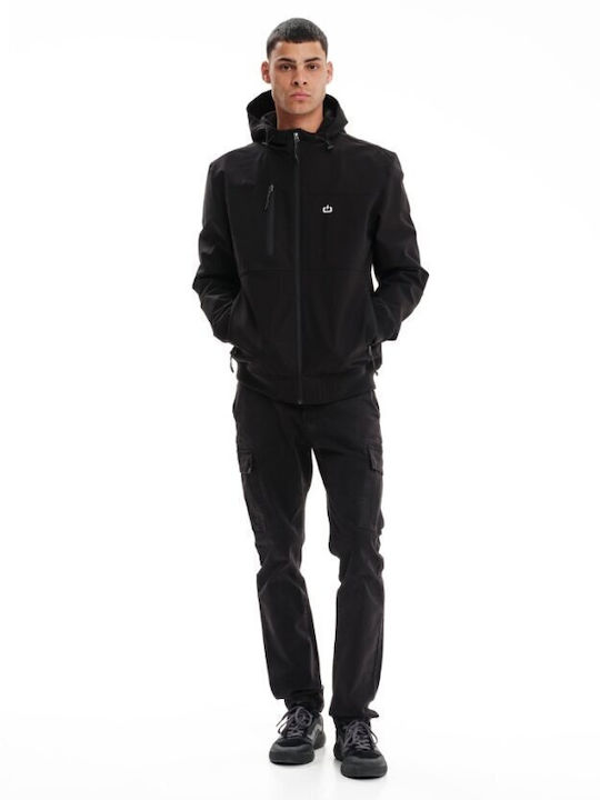 Winter Jacke Bomber Wasserdicht und Winddicht Schwarz