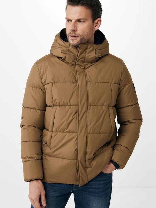 Winter Jacket Puffer Brown