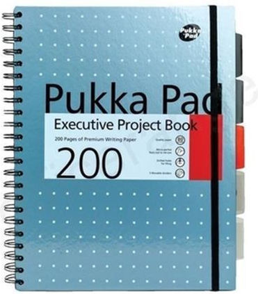 Pukka Спирал Тетрадка На райета A4 1бр (Различни дизайни/цветове)