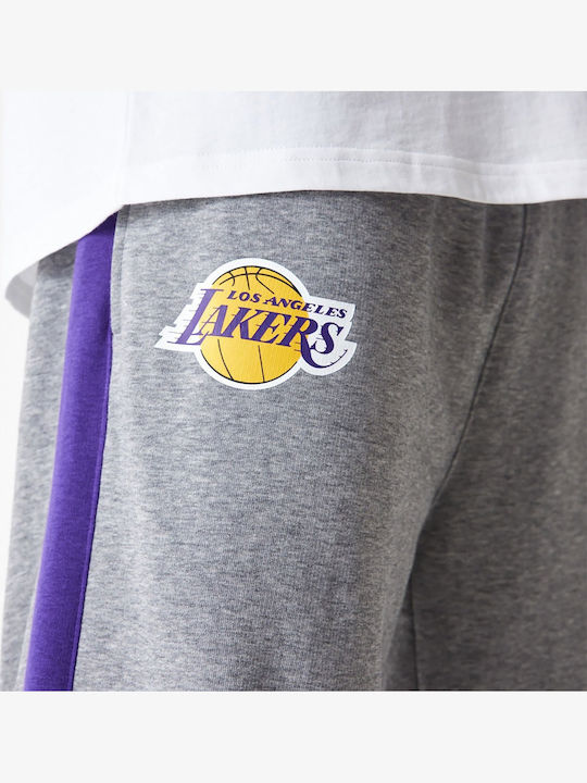 NBA Παντελόνι Φόρμας με Λάστιχο Γκρι