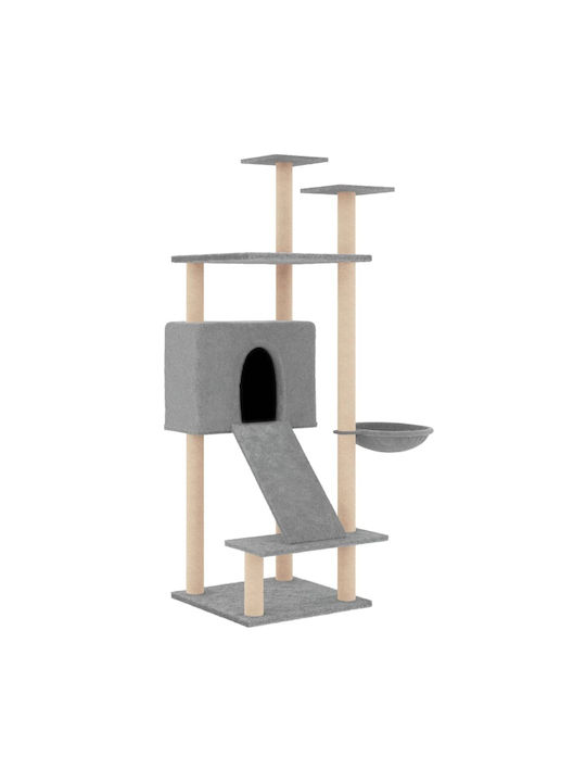 vidaXL Cat Trees Gray 72x66.5x153cm