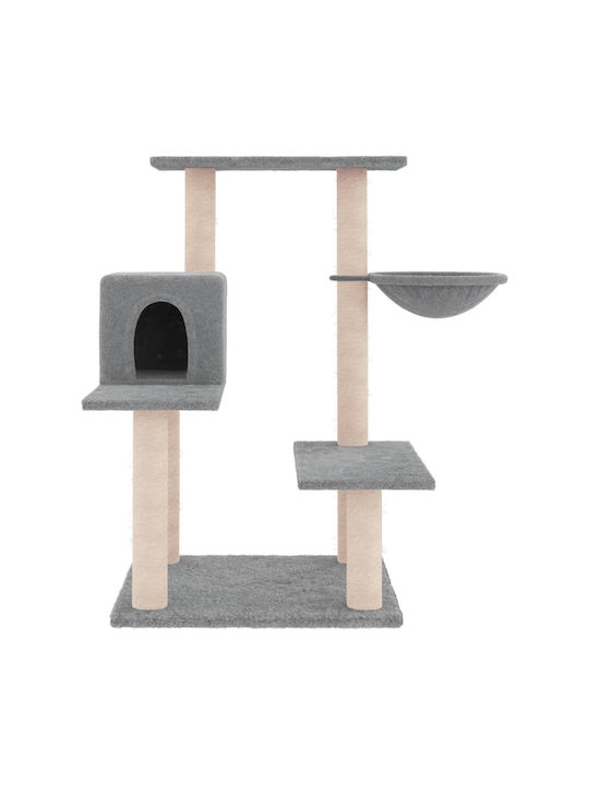 vidaXL Kratzbaum Katzenbäume Gray 72.5x59.5x82.5cm