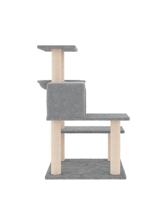 vidaXL Kratzbaum Katzenbäume Gray 72.5x59.5x82.5cm