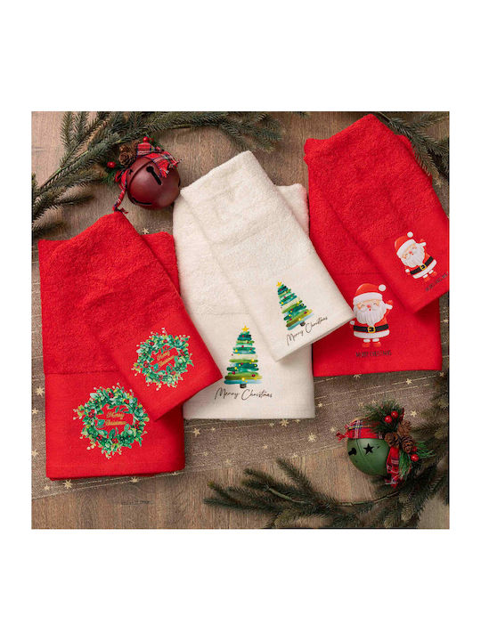 Borea Christmas Towel Ornament L90xW50xH50cm 2pcs