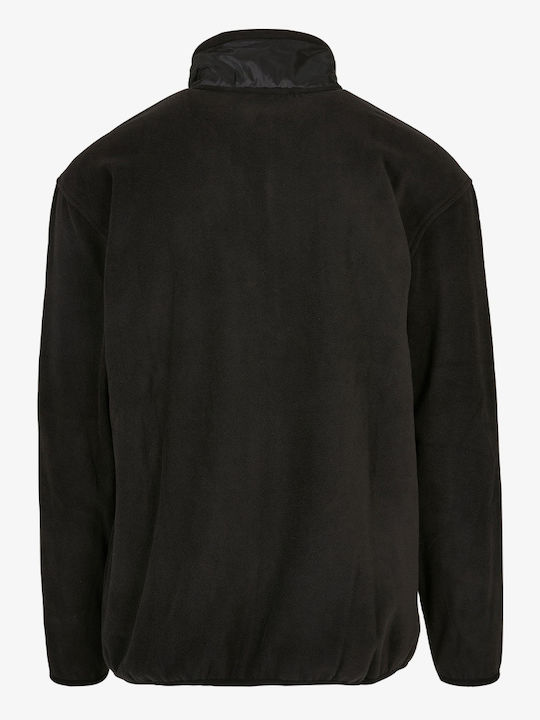 Herren Fleecejacke Schwarz
