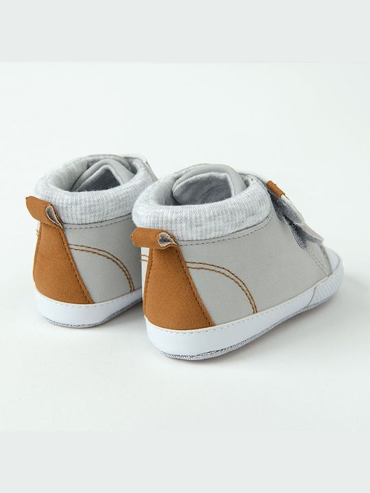 Cool Club Βρεφικά Sneakers Αγκαλιάς Γκρι