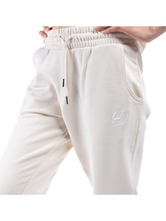 Jogginghose Ecru