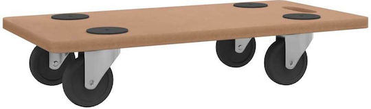 vidaXL Mobile Base for Weight Load up to 250kg Brown