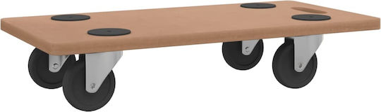 vidaXL Mobile Base for Weight Load up to 250kg Brown