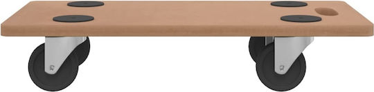 vidaXL Mobile Base for Weight Load up to 250kg Brown