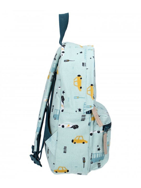 Kidzroom School Bag Shoulder Kindergarten in Light Blue color