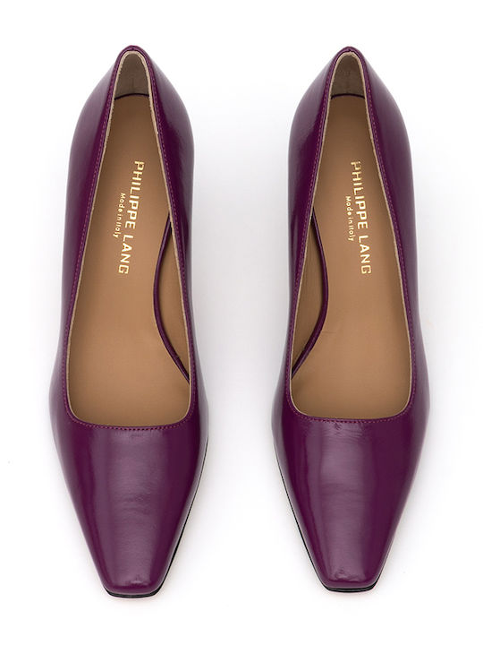 Pantofi cu toc Violet