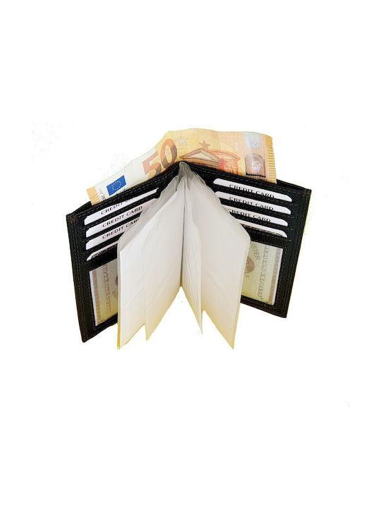 Leather Men's Wallet Black