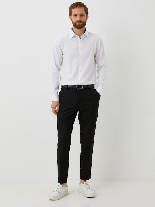 Long-sleeved Cotton Shirt White