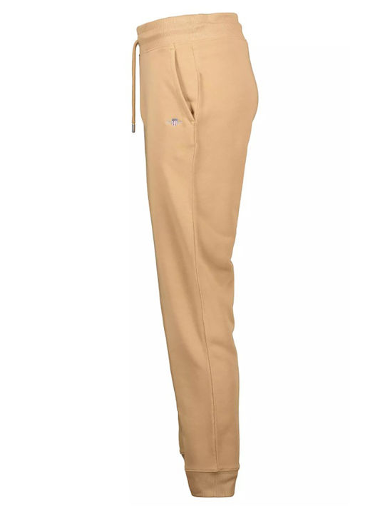 Gant Men's Sweatpants with Rubber Beige