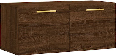 vidaXL Cabinet de baie L80xA36.5xÎ35cm Stejar