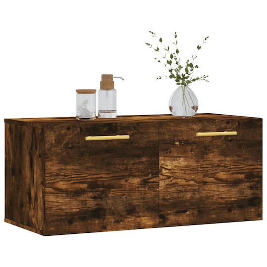 vidaXL Bathroom Cabinet L80xW36.5xH35cm Oak