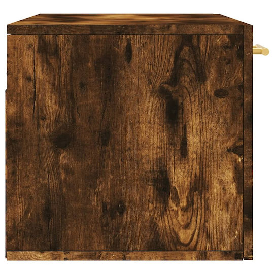 vidaXL Bathroom Cabinet L80xW36.5xH35cm Oak