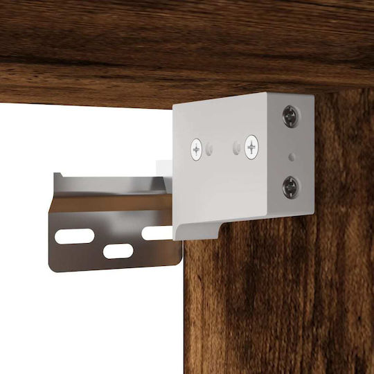 vidaXL Badezimmerschrank B80xT36.5xH35cm Eiche