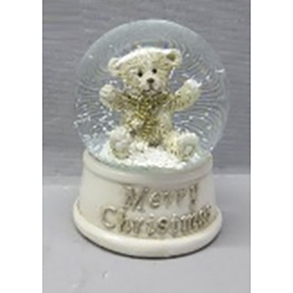 Iliadis Bear Christmas Snowball 7x7x9cm 81899