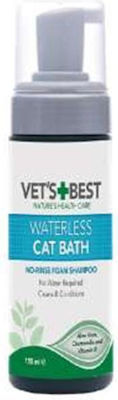 Vet's Best Katzenshampoo Σαμπουάν με Αφρό Στεγνού Καθαρίσματος για Γάτες A39-MN80111