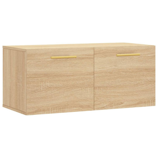 vidaXL Bathroom Cabinet L80xW36.5xH35cm Sonoma