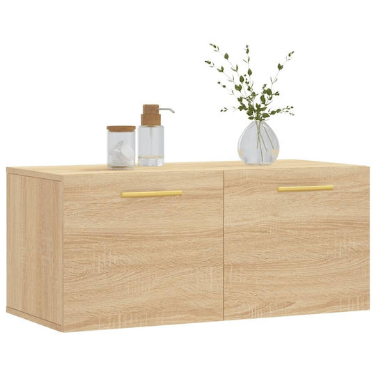 vidaXL Bathroom Cabinet L80xW36.5xH35cm Sonoma