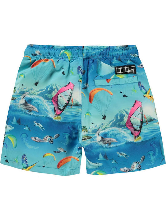 Molo Kids Swimwear Swim Shorts Light Blue