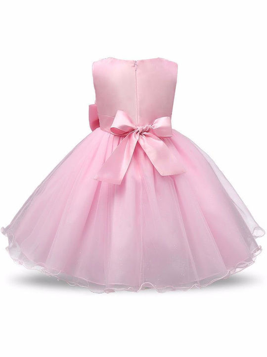 TakTakBaby Kids Dress Tulle Sleeveless Pink GE-100054