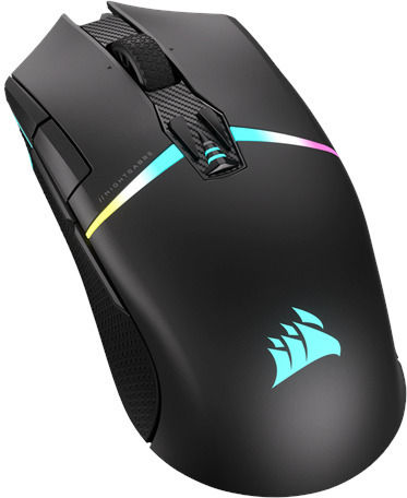 Corsair Nightsabre Безжична RGB Геймърска Мишка 26000 DPI Черен