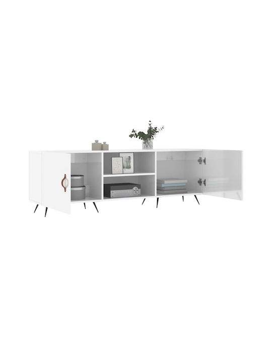 TV Stand White 150x30x50cm