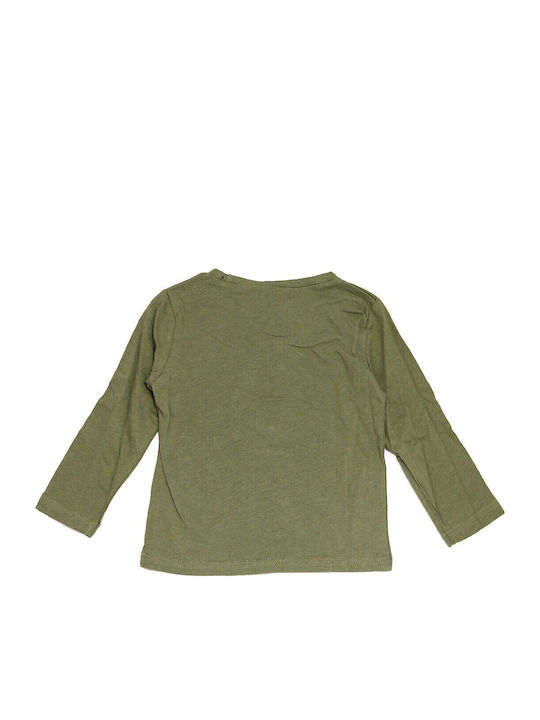 Kids' Shirt Long Sleeve Khaki