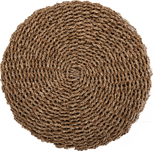 Табуретка Дневна стая Слама Beam Natural & Black 43x43x45бр