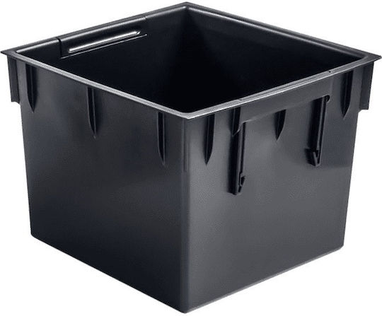 Prosperplast DRTS300 Ghiveci Rattan Gri cu suport 29x29x55εκ.