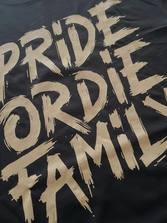 T-shirt Μαύρο