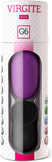 Virgite Vibrator Egg 8cm Purple
