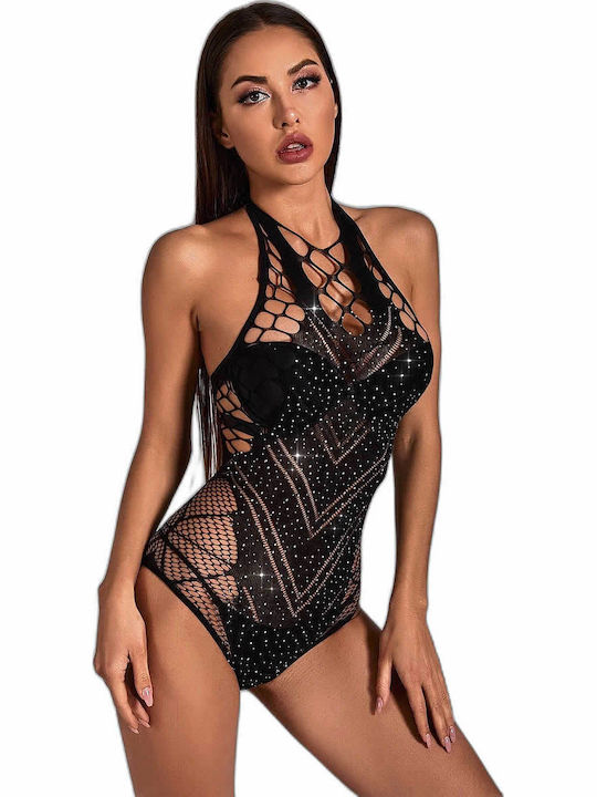 Vaqua Sexy Bodysuit Negru