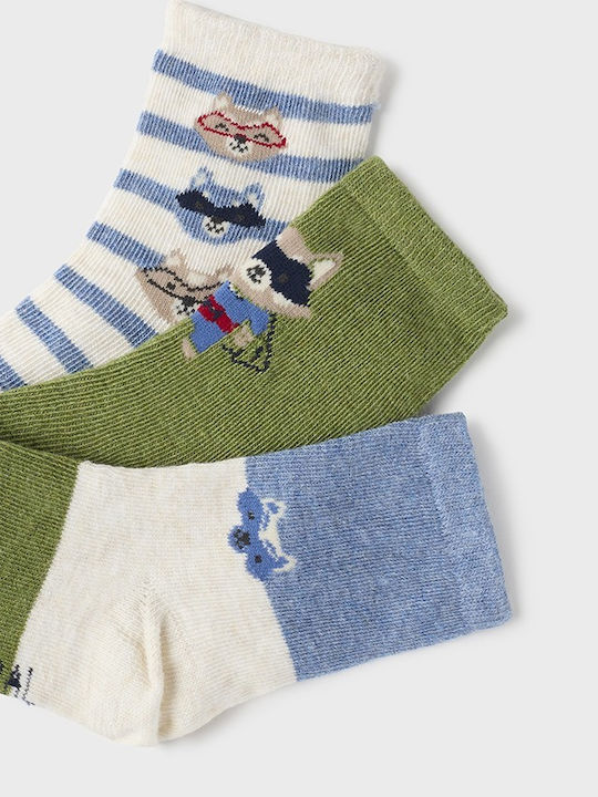 Mayoral Boys 3 Pack Knee-High Socks Multicolour