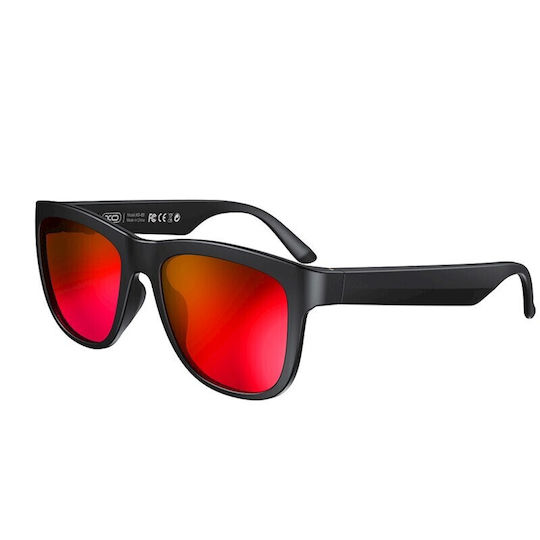 XO E6 UV400 Bluetooth (Red / Black) Glasses Red