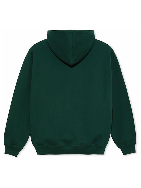 Polar Men's Sweatshirt with Hood Green