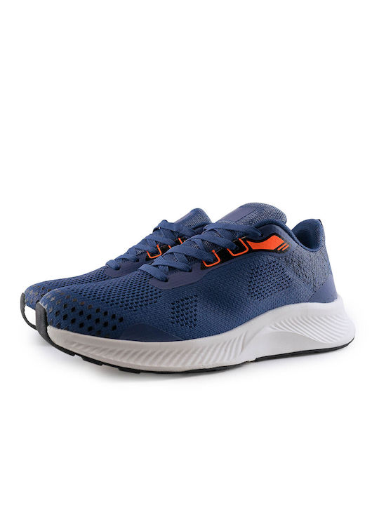 Love4shoes Herren Sneakers Blau