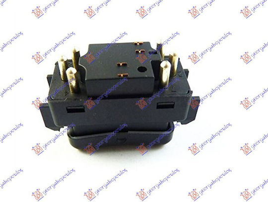 Prasco Car Window Switch for Mercedes-Benz E Class Black