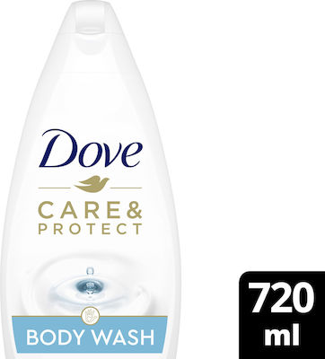 Dove Care & Protect Cremiges Schaumbad (1x720ml) 720ml