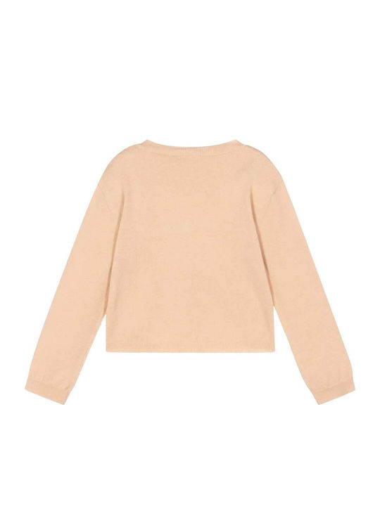 Kinderstrickjacke Beige