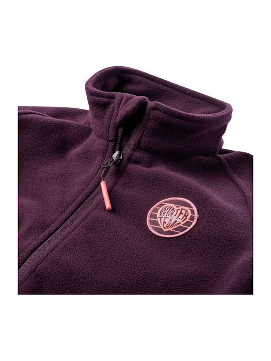 Kids Cardigan Purple