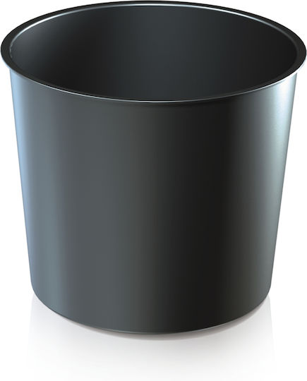 Prosperplast Rato Round DRTUS300L Übertopf Rattan Weiß mit Gestell 30x30x27εκ.