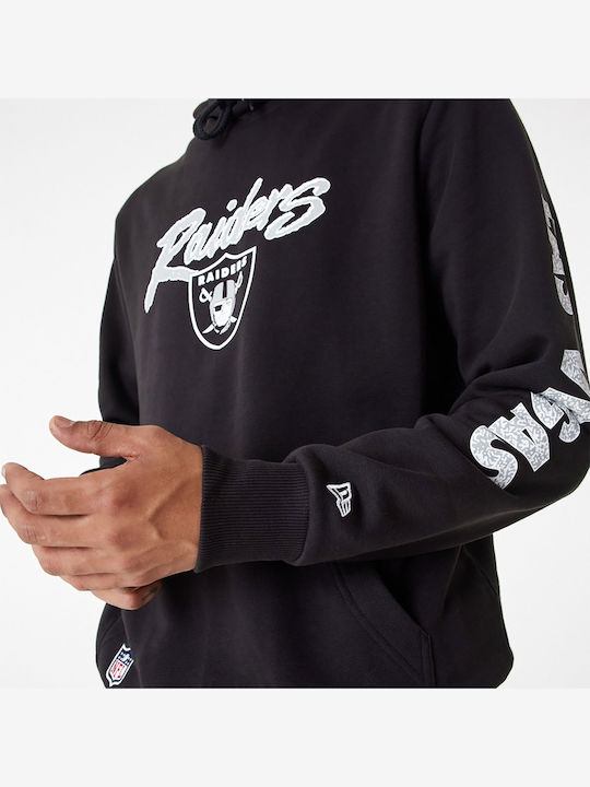 Las Vegas Raiders Φούτερ με Κουκούλα Μαύρο