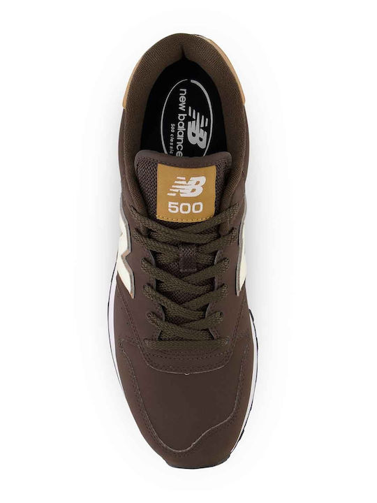 500 Classic Sneakers Brown